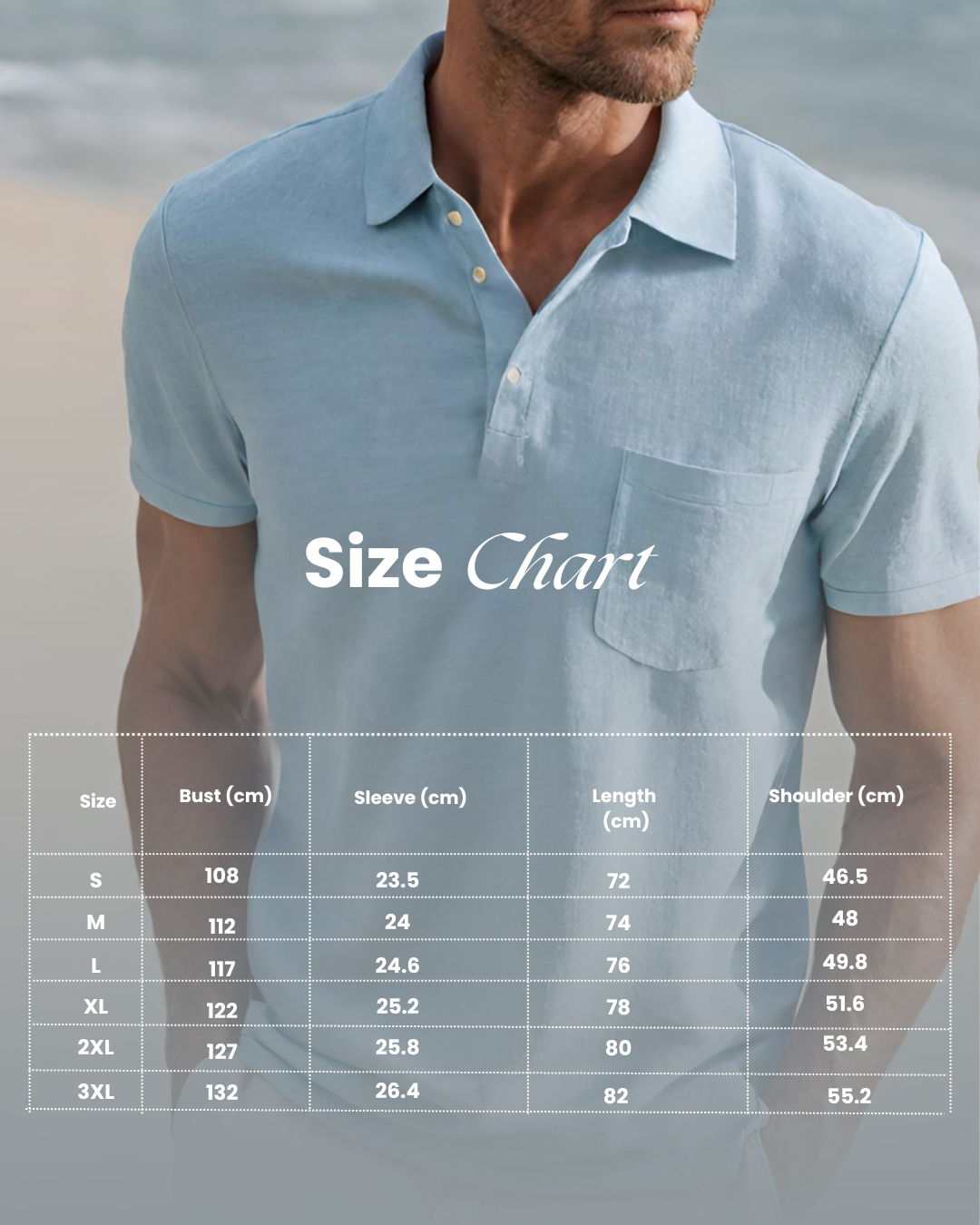 Men's Cotton Polo Shirt Summer Essential