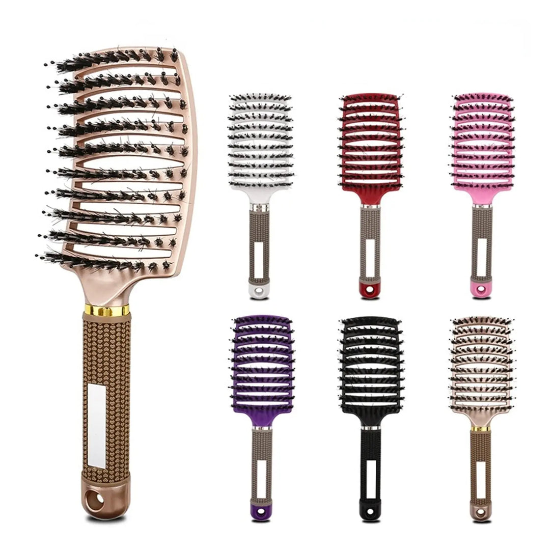 TangleEase | Painless Detangling for Silky Smooth Hair - Salon Quality Hairbrush