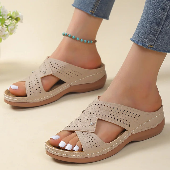 Women's Orthopedic Comfort Sandals Summer Fashion Everyday Lightweight Slides