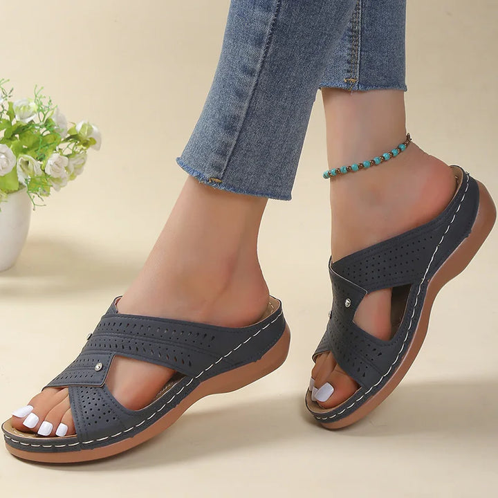Women's Orthopedic Comfort Sandals Summer Fashion Everyday Lightweight Slides