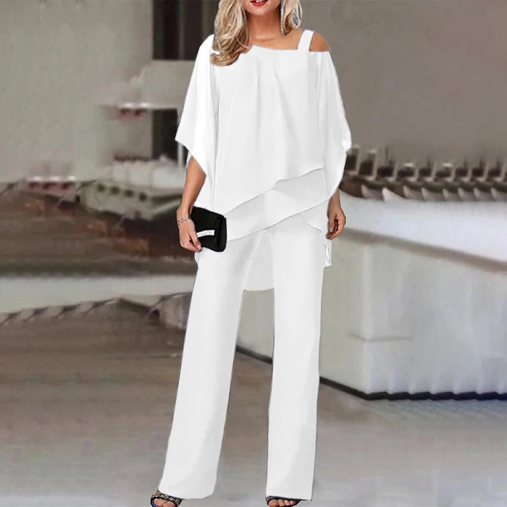 Penelope™ | Casual Off-Shoulder Set