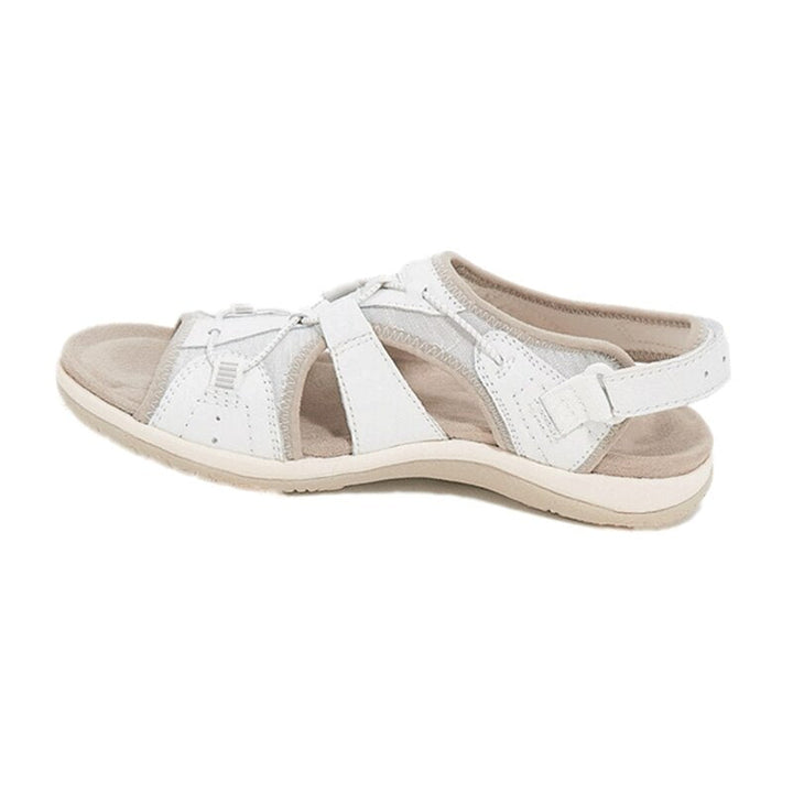 Sandals for Comfort | Adjustable Straps | White