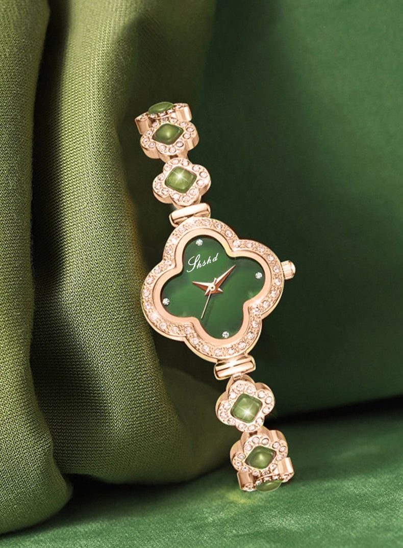 Emerald Clover™ | Fleeting Elegance Ladies' Watch