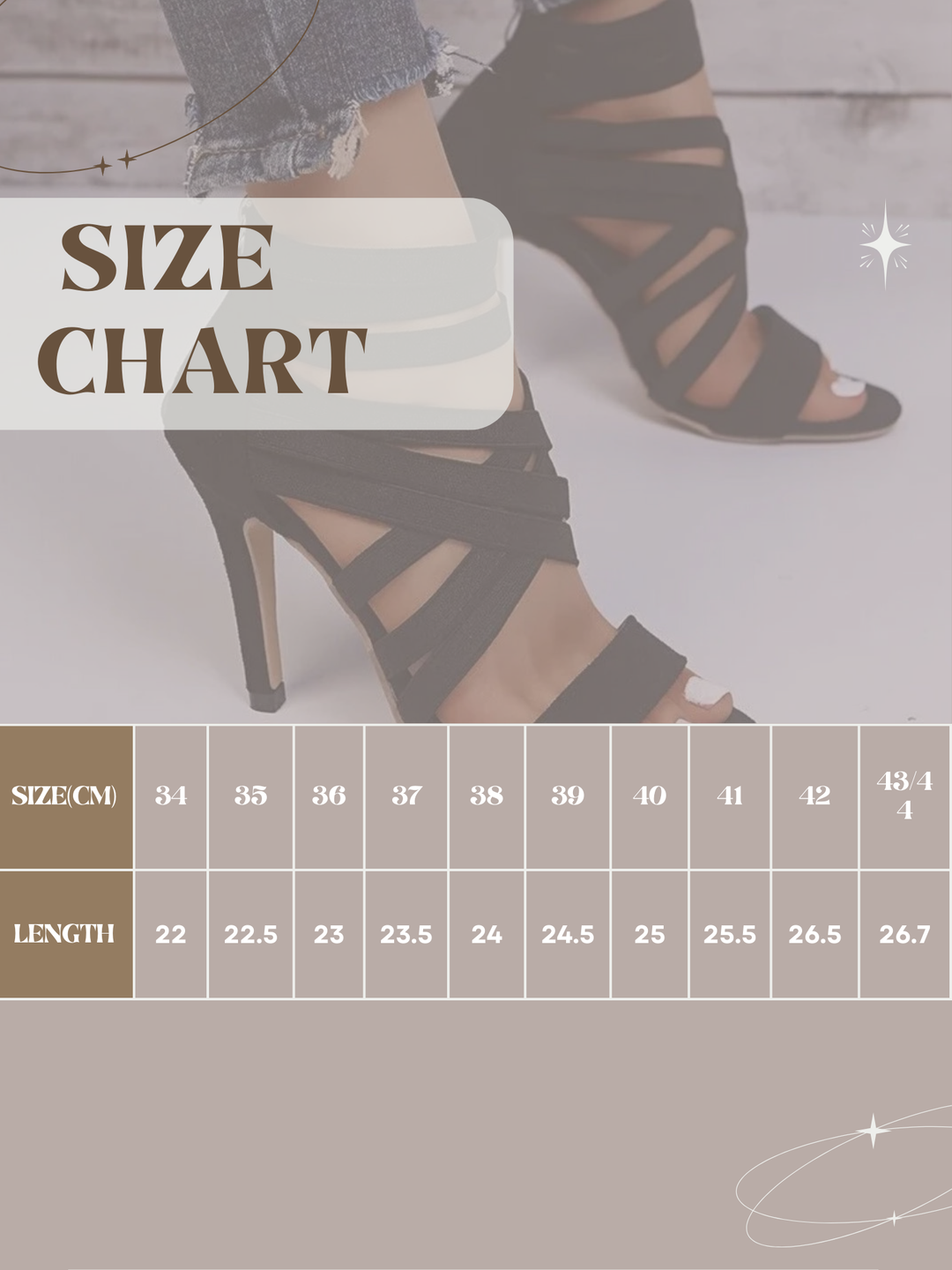 Womens Heeled Sandals for Evening | Cut-Out Design