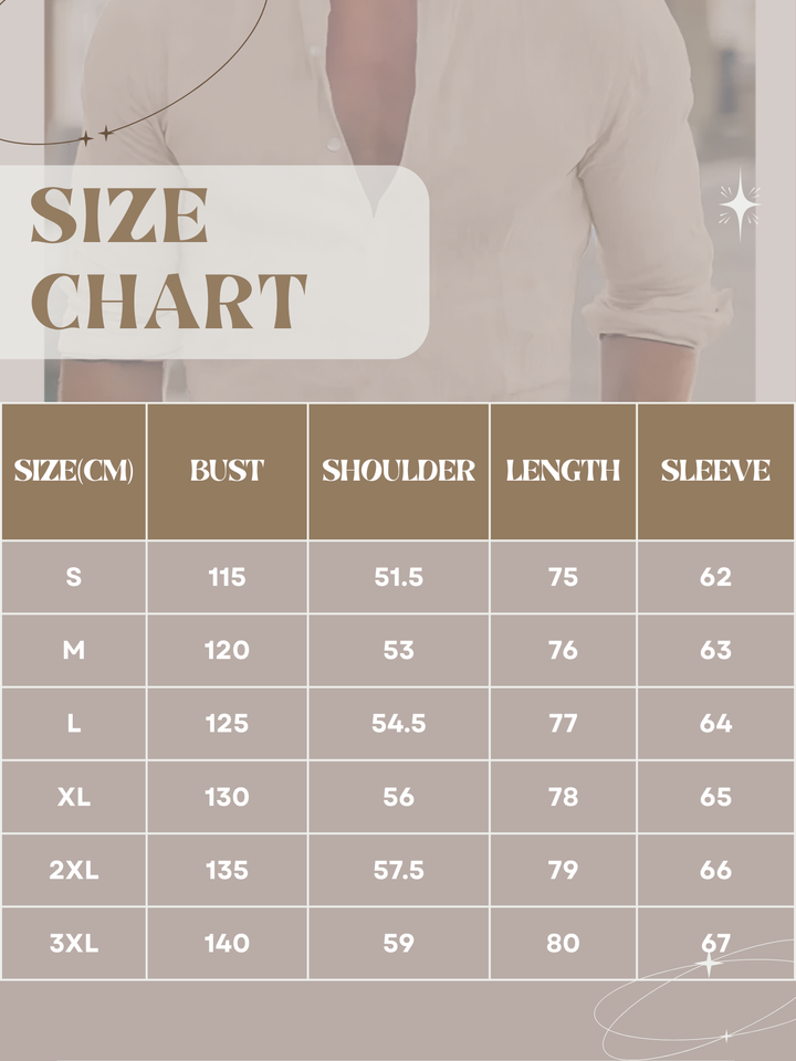 Linen Shirt For Men | Breathable Fit