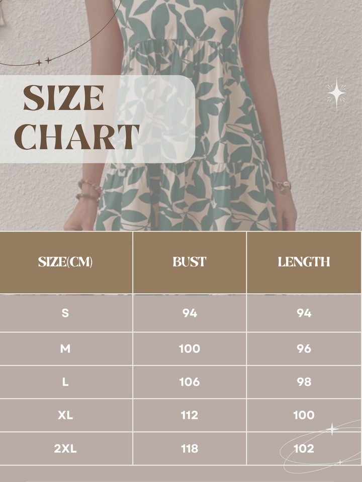 A-Line Summer Dress | Floral Print | Summer