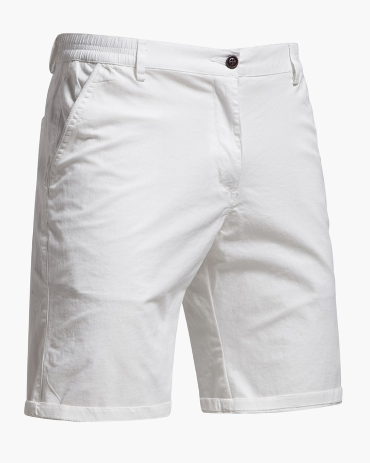 Men's Cotton Chino Shorts Summer Smart Casual Fit