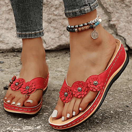 Floral Sandals™ | Gentle massaging summer sandals