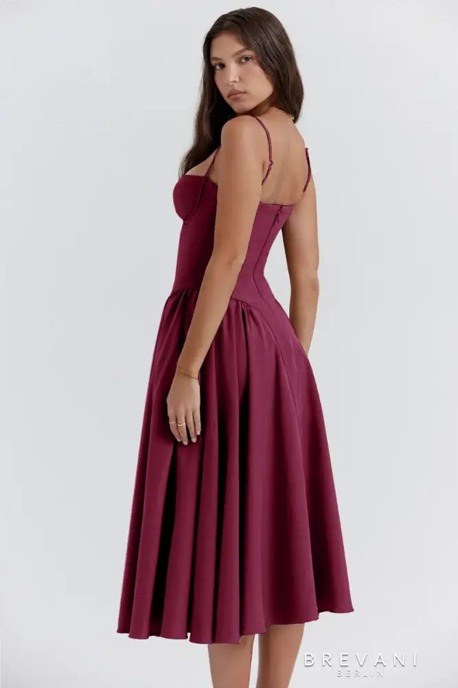 Vanya™ | Elegant Corset Maxi Dress