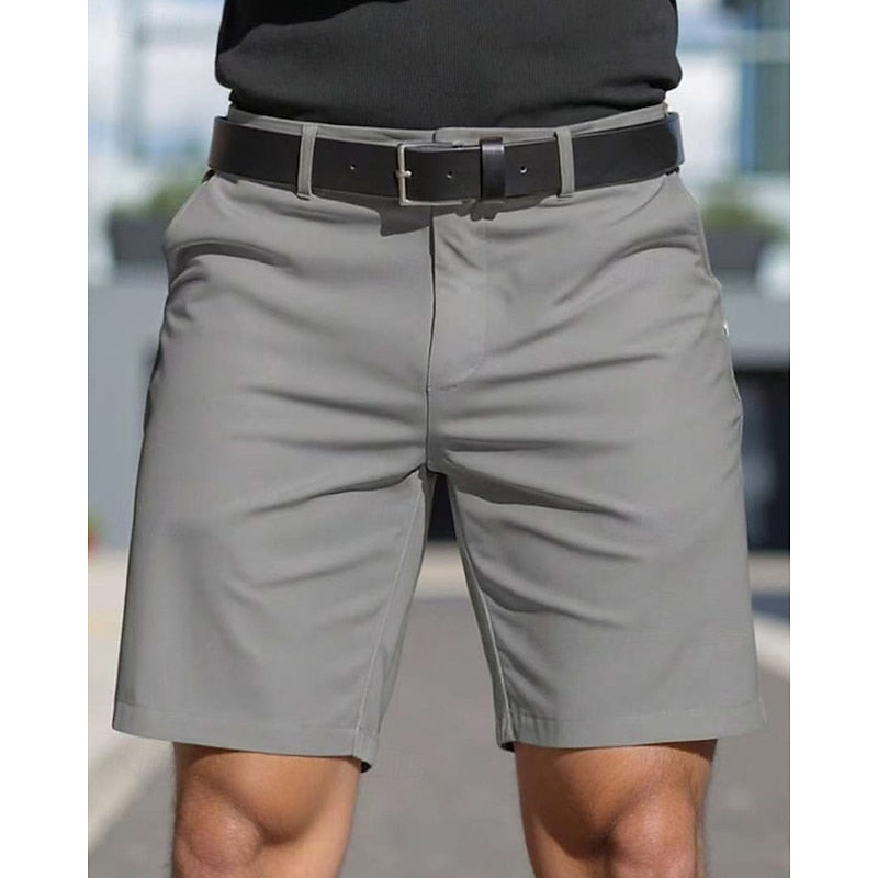 Men's Chino Shorts Summer Fashion Breathable Cotton Casual Shorts