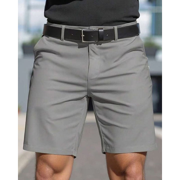 Men's Chino Shorts Summer Fashion Breathable Cotton Casual Shorts