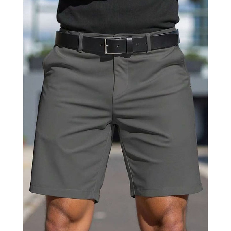 Men's Chino Shorts Summer Fashion Breathable Cotton Casual Shorts