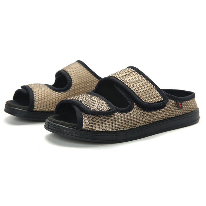 Mesh Summer Diabetic Sandals for Swollen Feet