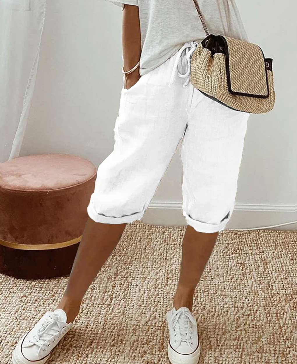 Women's Shorts Lightweight Cotton Summer Casual BreezeFlow Shorts