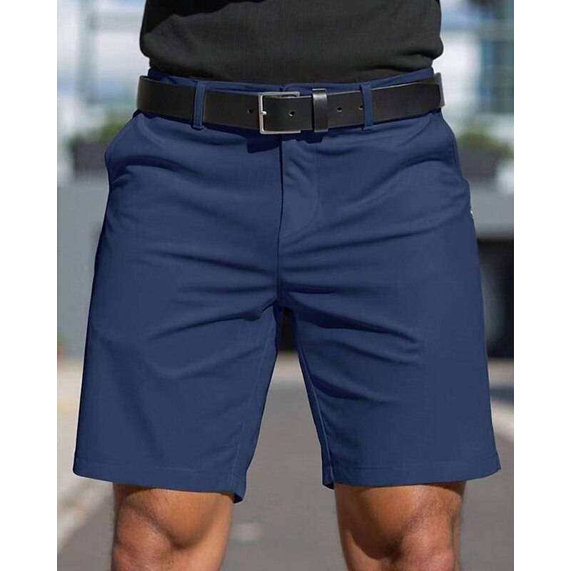 Men's Chino Shorts Summer Fashion Breathable Cotton Casual Shorts