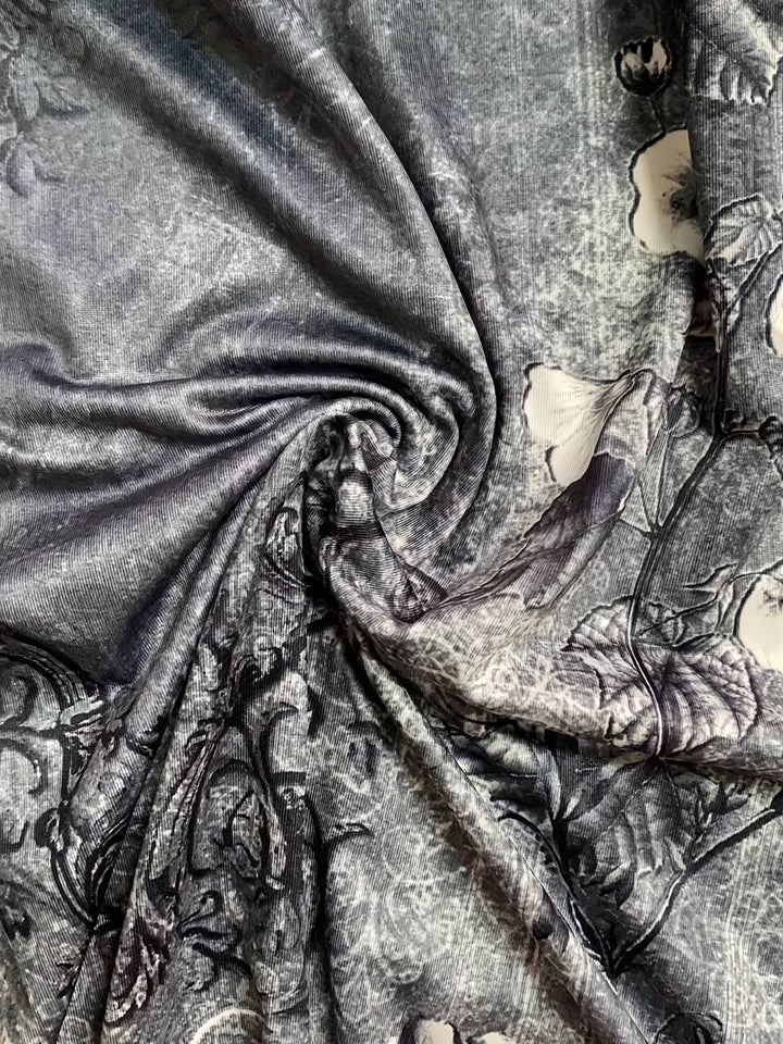 Sleeveless Shift Dress Women's Summer Cotton V-Neck Printed Casual Sun Dress