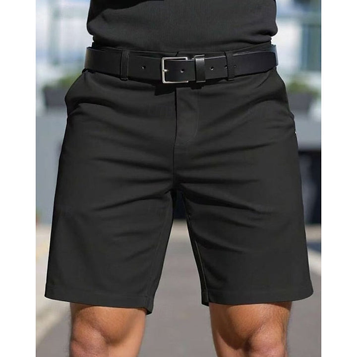Men's Chino Shorts Summer Fashion Breathable Cotton Casual Shorts