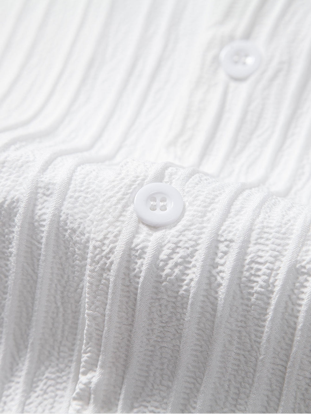 Men's Textured Knit 2 Piece Shirt and Trousers Set