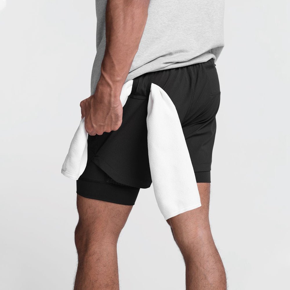 Men's 2-in-1 Performance Training Shorts for Summer Workouts