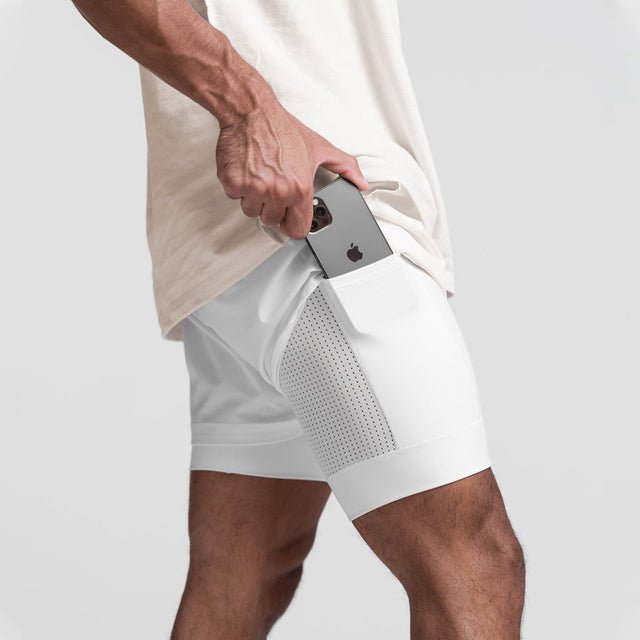 Men's 2-in-1 Performance Training Shorts for Summer Workouts