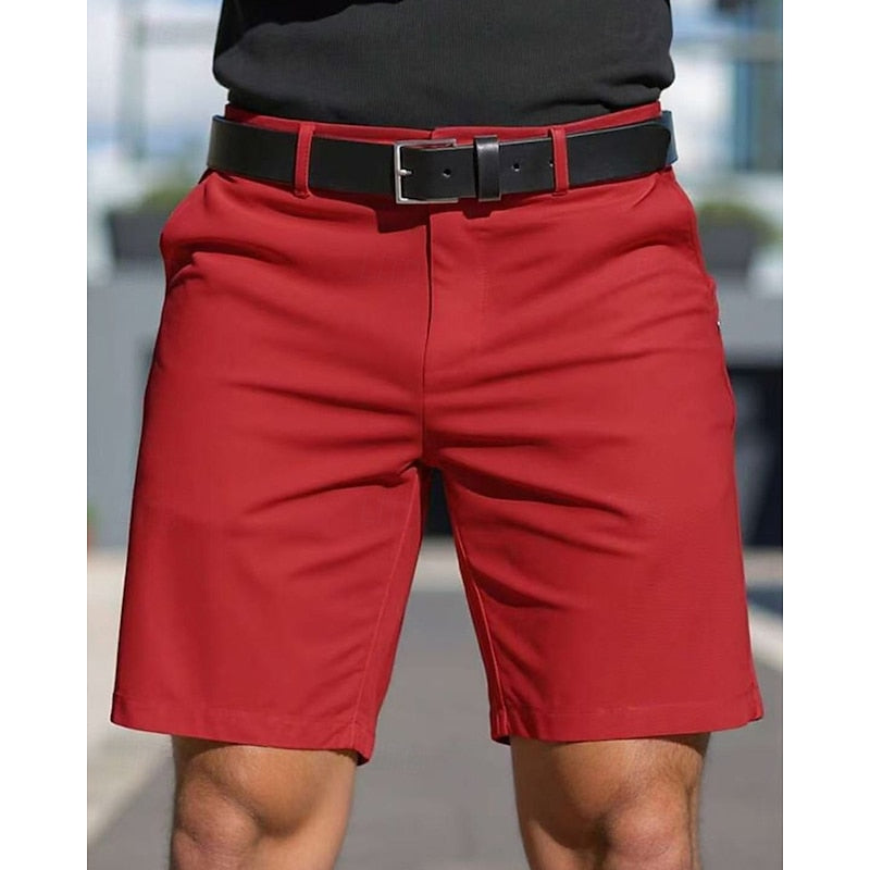 Men's Chino Shorts Summer Fashion Breathable Cotton Casual Shorts