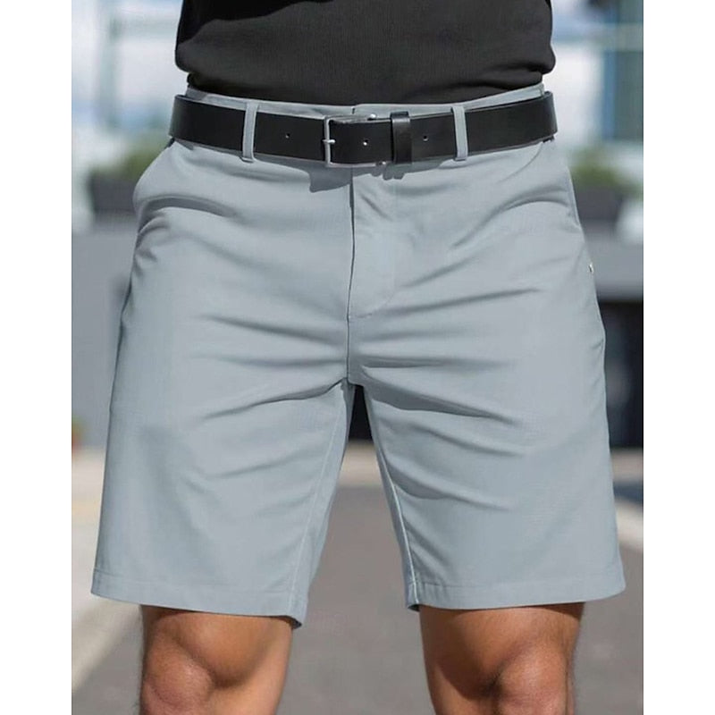 Men's Chino Shorts Summer Fashion Breathable Cotton Casual Shorts