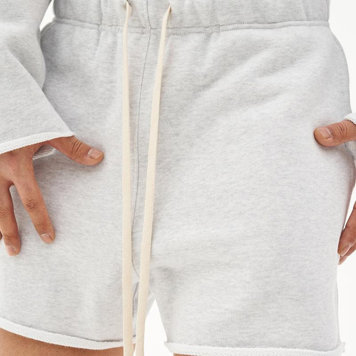 Men's Cotton Fleece Relaxed Fit Sweat Shorts for Summer