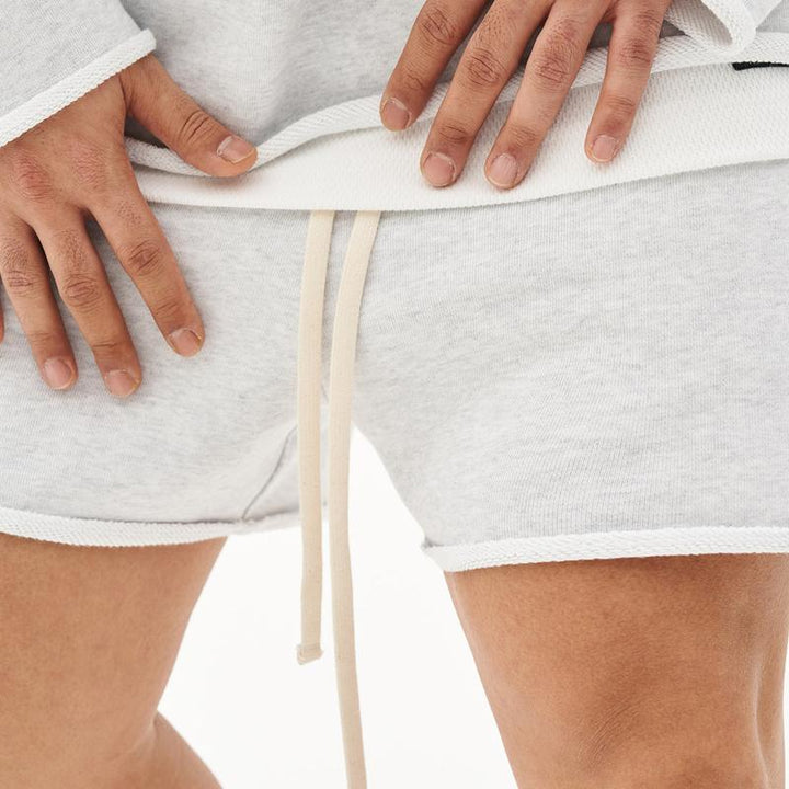 Men's Cotton Fleece Relaxed Fit Sweat Shorts for Summer