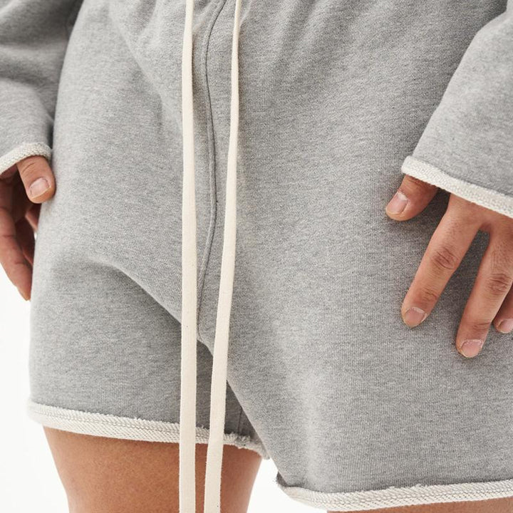 Men's Cotton Fleece Relaxed Fit Sweat Shorts for Summer