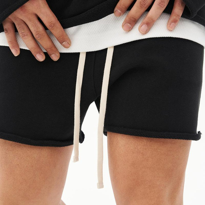 Men's Cotton Fleece Relaxed Fit Sweat Shorts for Summer