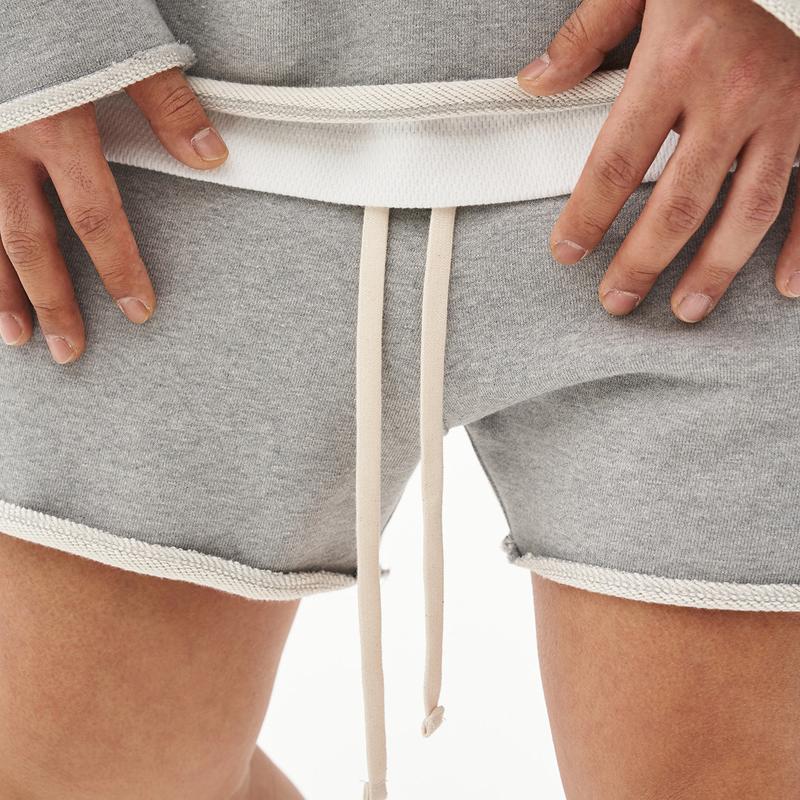 Men's Cotton Fleece Relaxed Fit Sweat Shorts for Summer