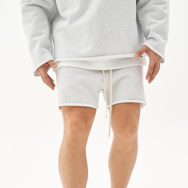 Men's Cotton Fleece Relaxed Fit Sweat Shorts for Summer
