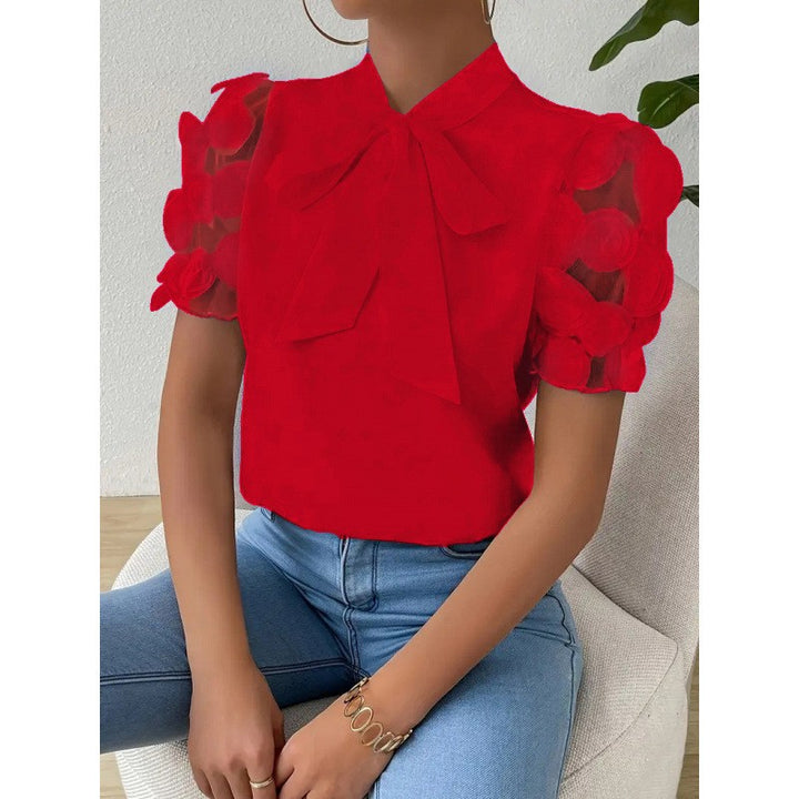 Puff Sleeve Blouse For Women | Semi-Formal