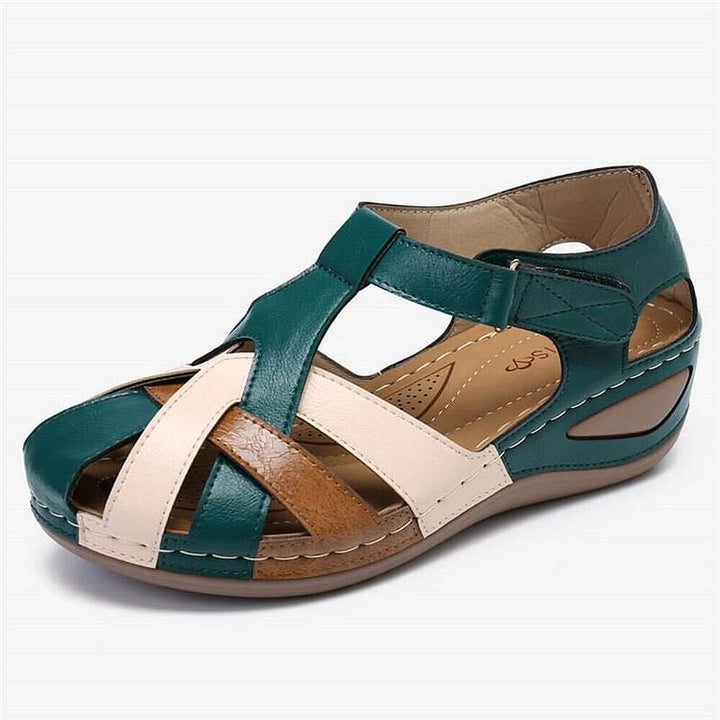 Els™ | Soft Summer Sandals with Low Heels