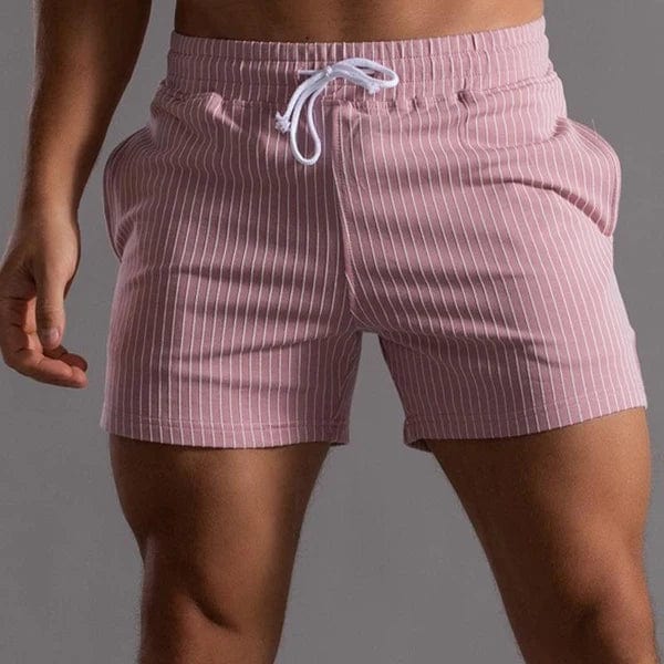 Men's Quick-Dry Swim Shorts Summer Fashion Breathable Cotton Boardshorts