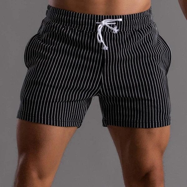 Men's Quick-Dry Swim Shorts Summer Fashion Breathable Cotton Boardshorts