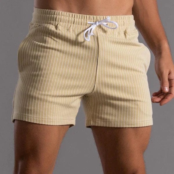 Men's Quick-Dry Swim Shorts Summer Fashion Breathable Cotton Boardshorts