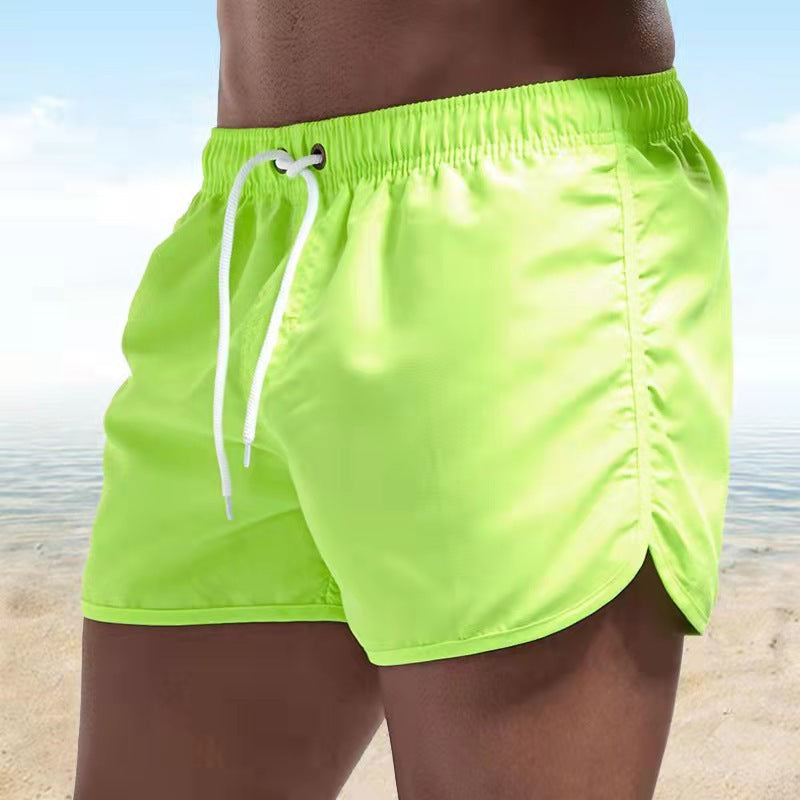 Men's Quick-Dry Nylon Summer Swimming Trunks Swim Shorts