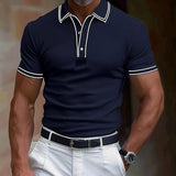 Men's Cotton Polo Shirt Summer Short Sleeve Casualwear